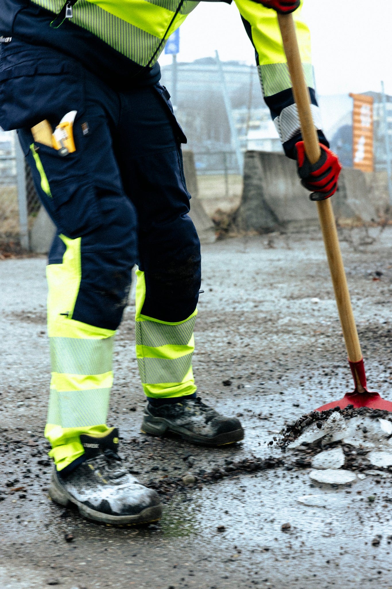 Porsgrunn Bukse - HIVIS - Sky Captain