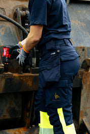 Porsgrunn Bukse - Formsydd - Dame - HIVIS - Sky Captain (NB*)