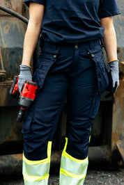 Porsgrunn Bukse - Formsydd - Dame - HIVIS - Sky Captain (NB*)