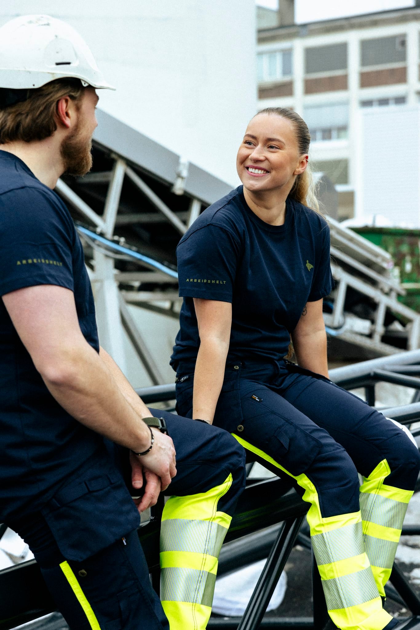 Porsgrunn Bukse - Formsydd - Dame - HIVIS - Sky Captain (NB*)